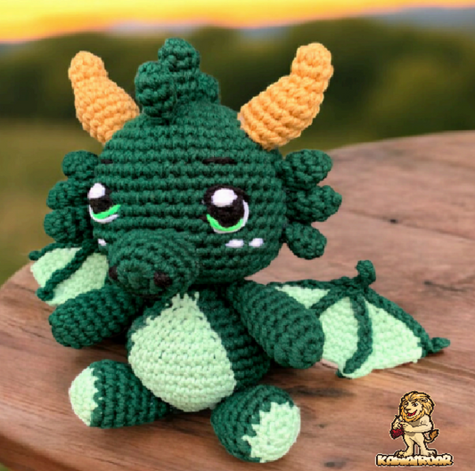 Dragon Amigurumi Crochet Pattern (PDF)
